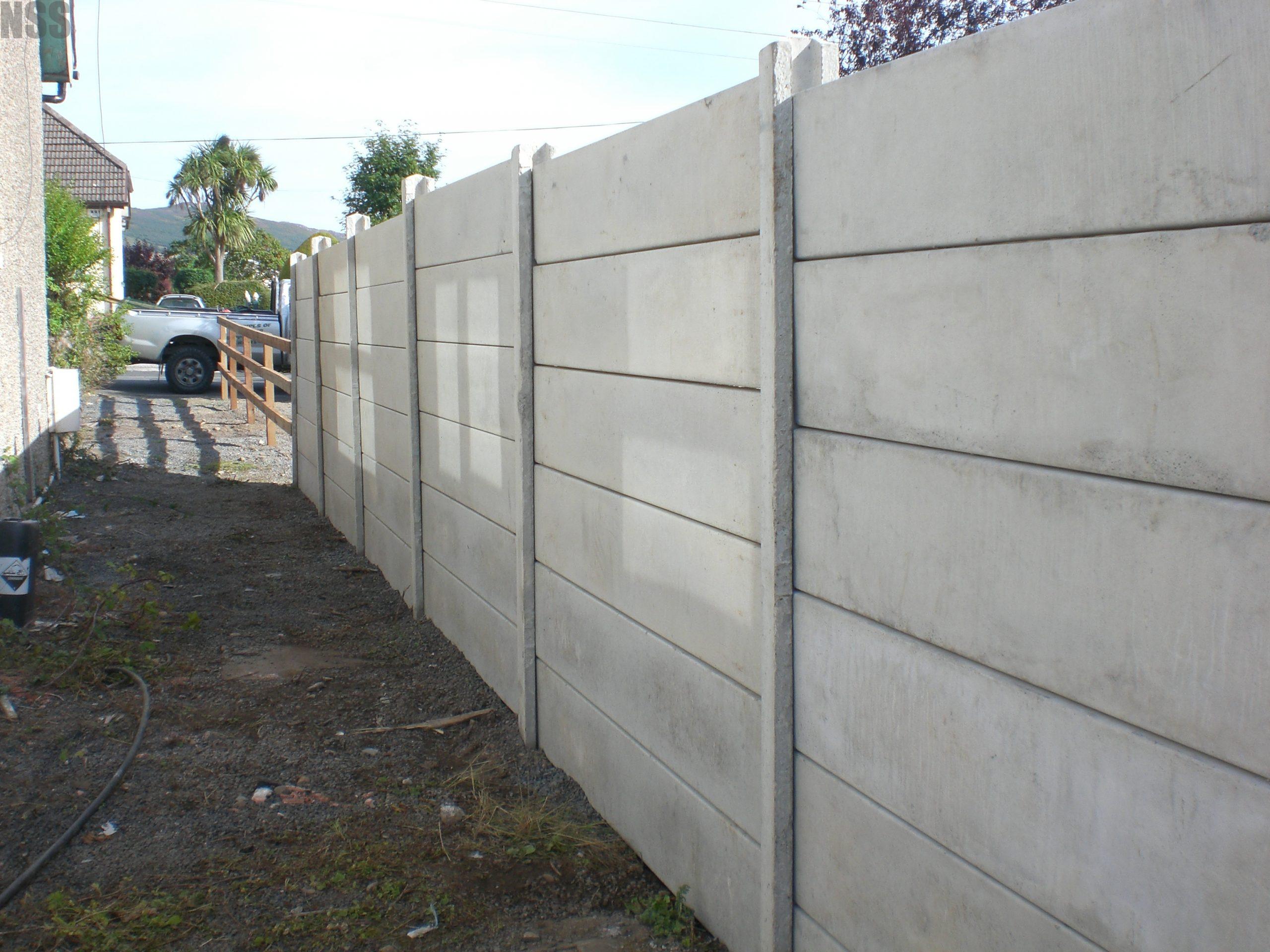 pagar panel beton di kendal