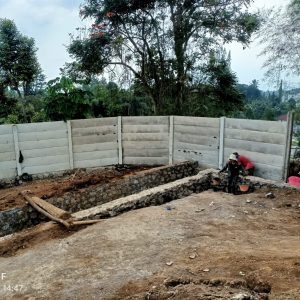 harga pagar panel beton terpasang 