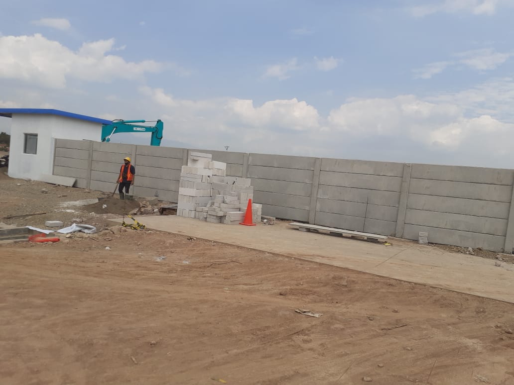 pagar panel dan kolom putra pratama precast